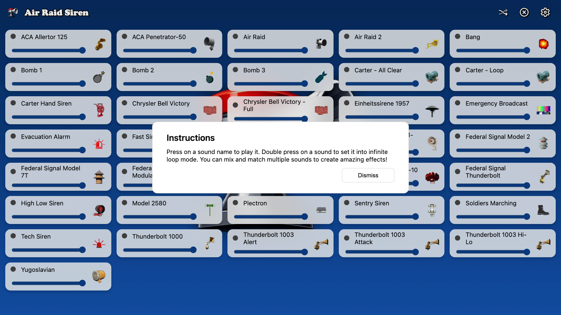 Air Raid Siren screenshot
