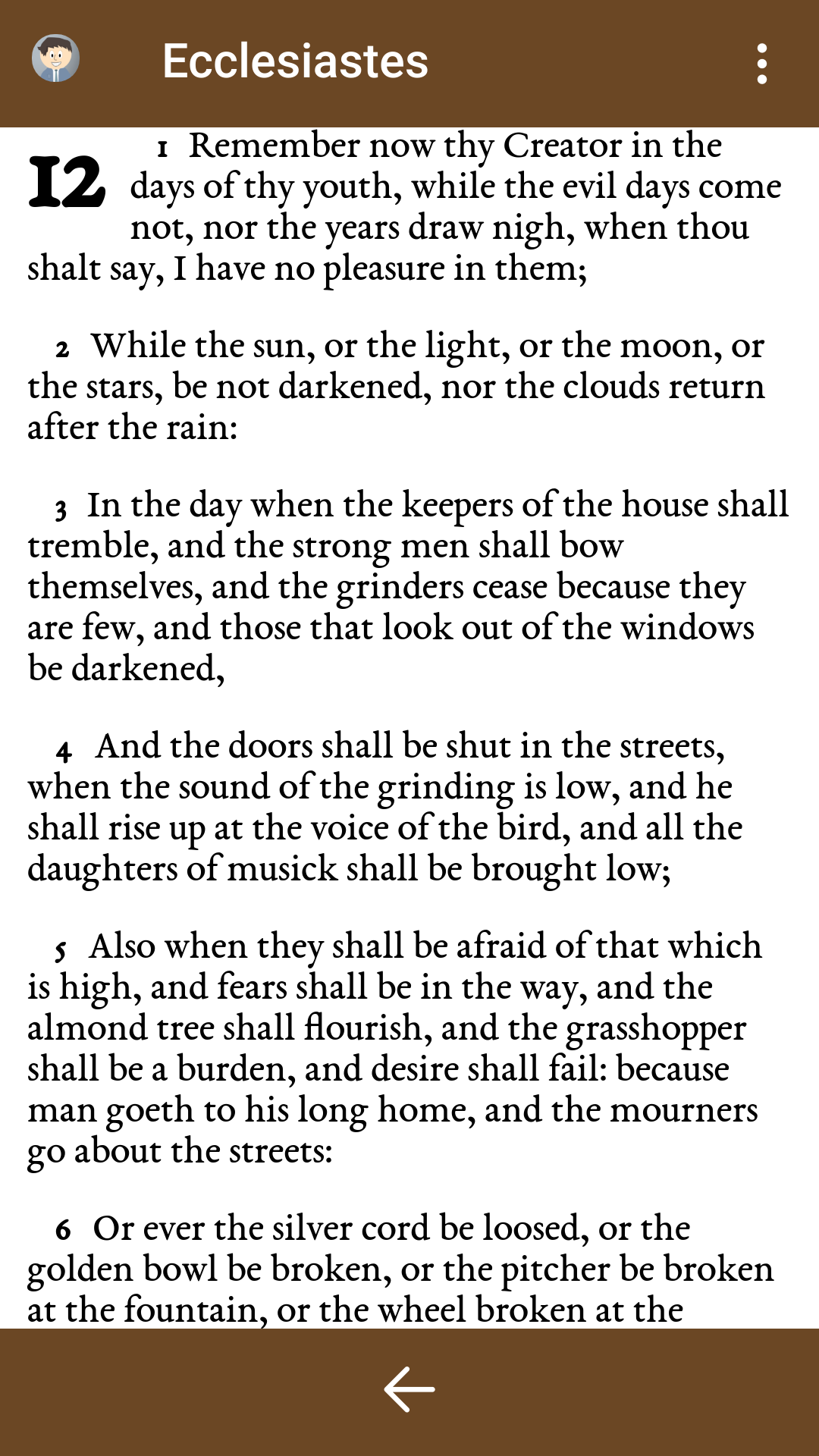 Bible screenshot